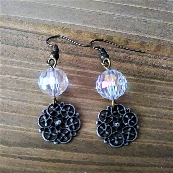 3 for $49 NEW Bronze Boho Dangle Earrings - Picture 3 of 7